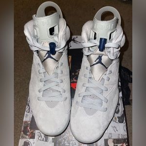stylish and top-quality pair of Air Jordan 6 Retro Mid Georgetown shoes